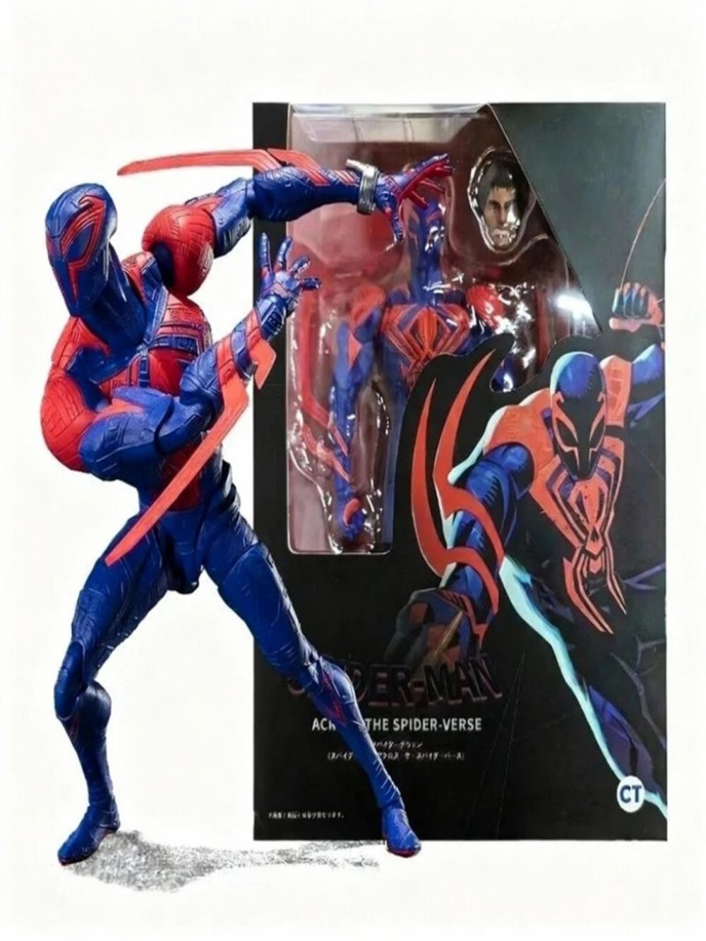 Spider-Man 2099 Across The Spider-Verse SHF Action Figure Collectible - Picture 2 of 7